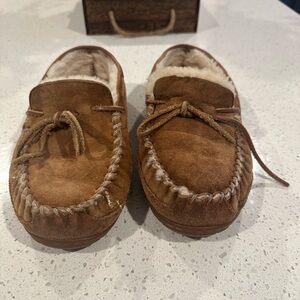 L.L. Bean Brown Suede Loafers